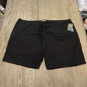 NWT Johnny Bigg Leighton Walk Shorts Black Size 52